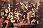 Francesco Solimena Dido Receiveng Aeneas and Cupid Disguised as Ascanius France oil painting artist